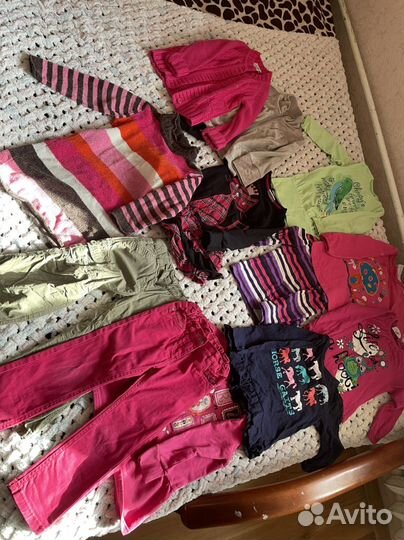 Вещи пакетом на девочку 98 104