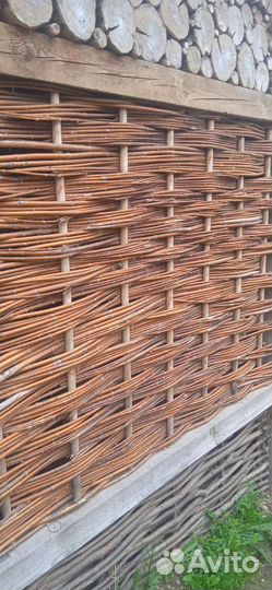 Плетеный забор