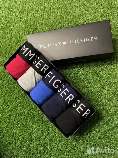 Мужские трусы боксеры новые в коробке 5 штук