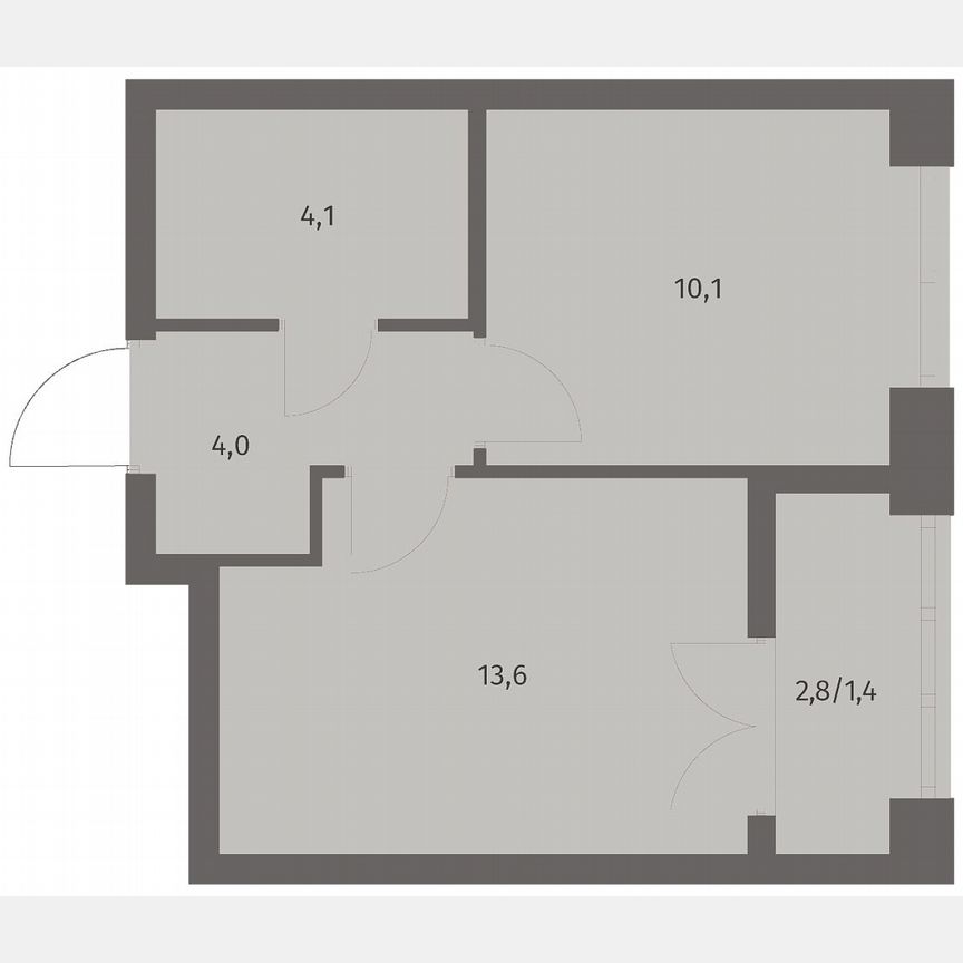 1-к. квартира, 33,2 м², 7/11 эт.