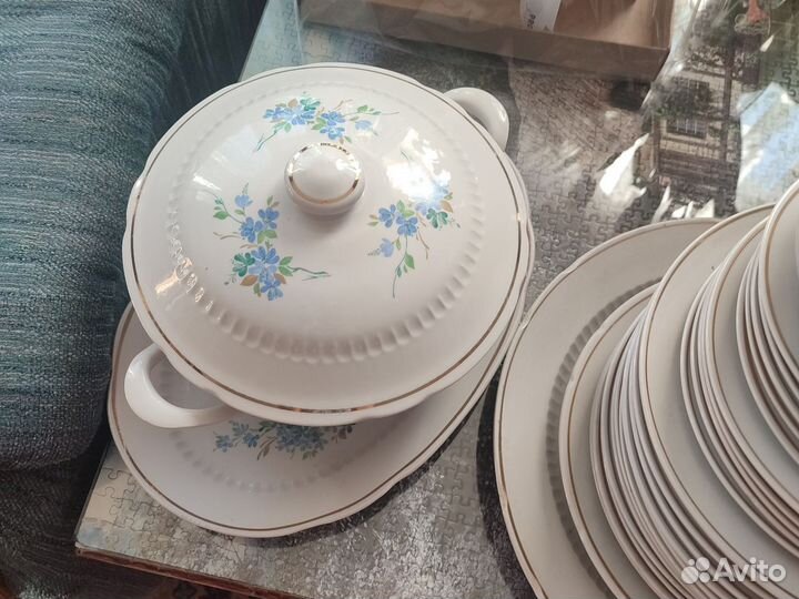 Набор столовой посуды бу