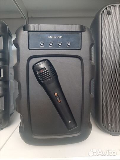 Портативная колонка kimiso KMS-3381 с микрофоном