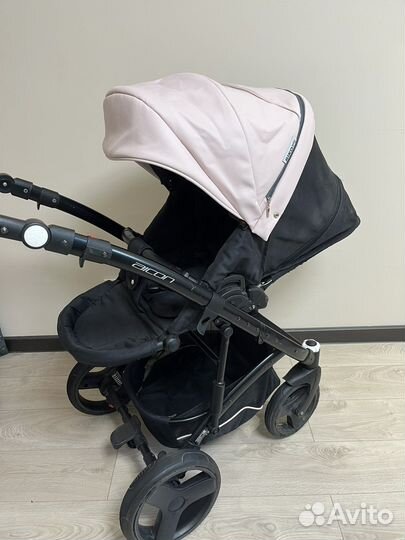 Коляска 3 в 1 riko basic pastel