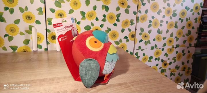 Skip hop chime ball попугай