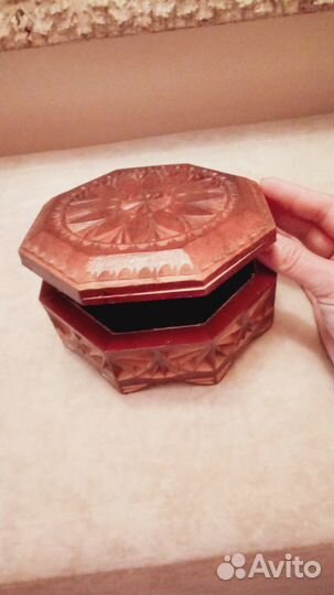 Шкатулка дерево,резная СССР