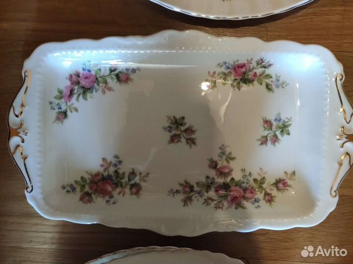 Royal Albert Moss rose фарфор столовый