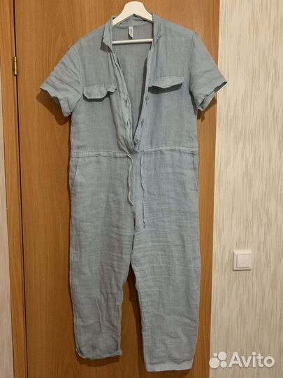 Льняной комбинезон. Италия. Размер м