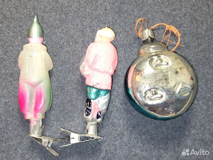 Елочные игрушки СССР