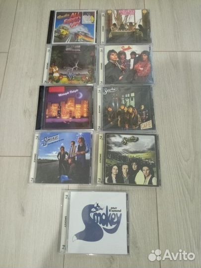 CD диски Smokie и Rockets музыка