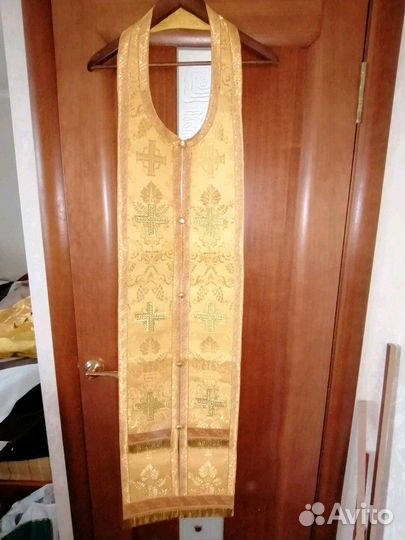 Облачение иерейское жёлтое (золотое)