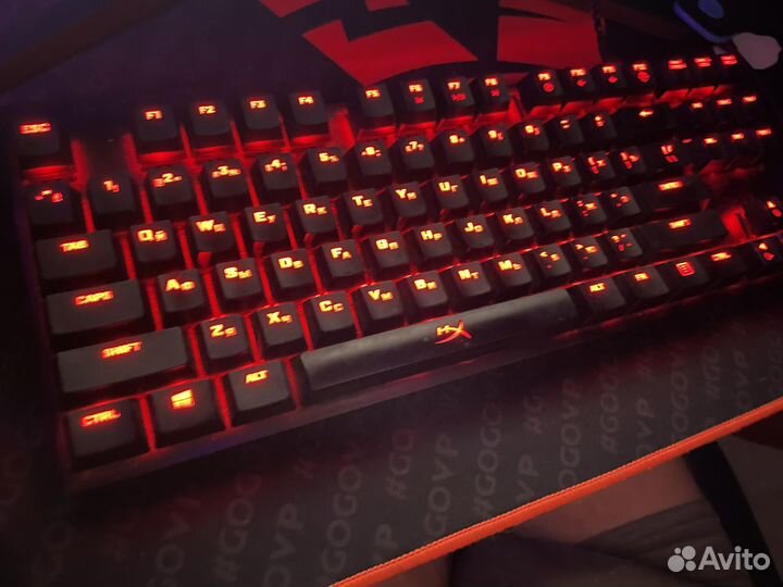 Игровая механическая клавиатура hyperx alloy fps
