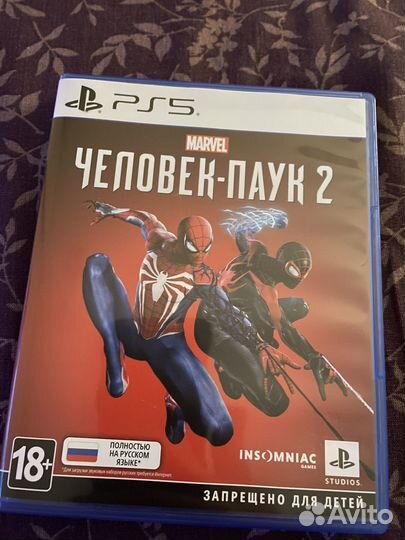 Игра для приставки spider man 2 ps5