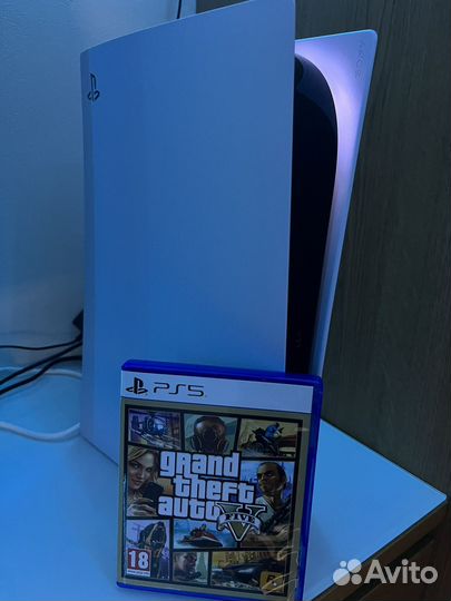 Sony playstation 5 пс5 PS5 с дисководом + GTA 5