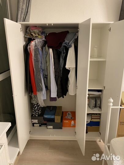 Белый Шкаф kleppstad клеппстад из IKEA