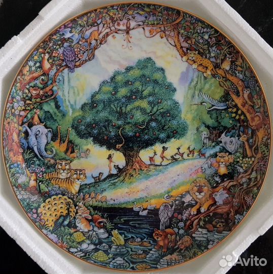 Арт-тарелки из 1990 Билл Белл 