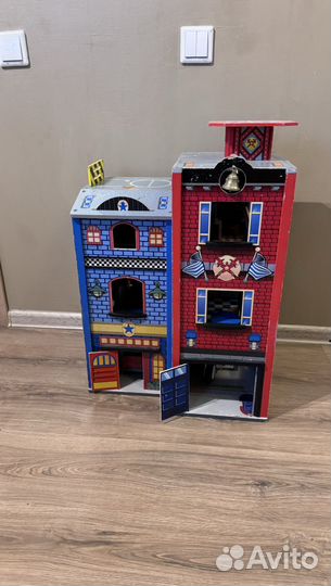 Пожарная станция дом для игр