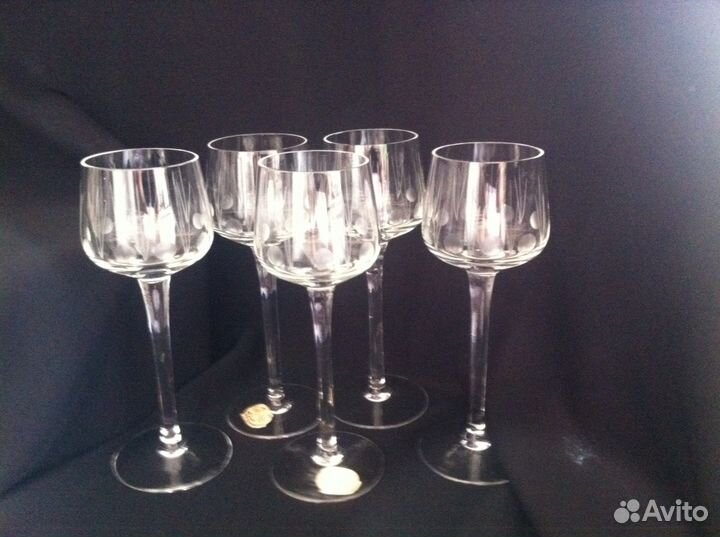 Фужеры, рюмки, стопки. Хрусталь