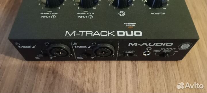 Аудиокарта m audio m track duo