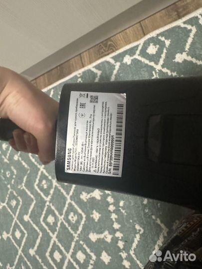 Вертикальный беспроводной пылесос samsung