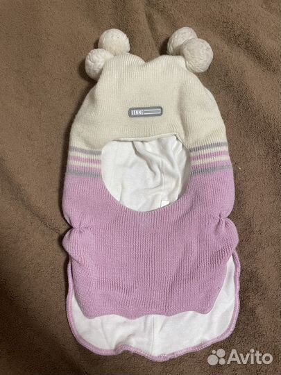 Шапка для девочки зимняя 48 50