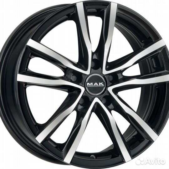 R18 5x114,3 7J ET45 D76 MAK Milano Black Mirror
