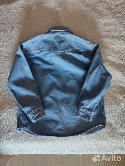Джинсовая куртка для мальчика 134 -140 см