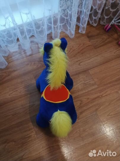 Мягкая игрушка крокодильчик и лошадка для малышей