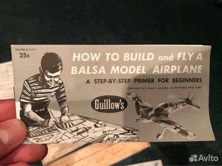 Avenger и Nakajima A6M2-N Сборные модели Guillow's