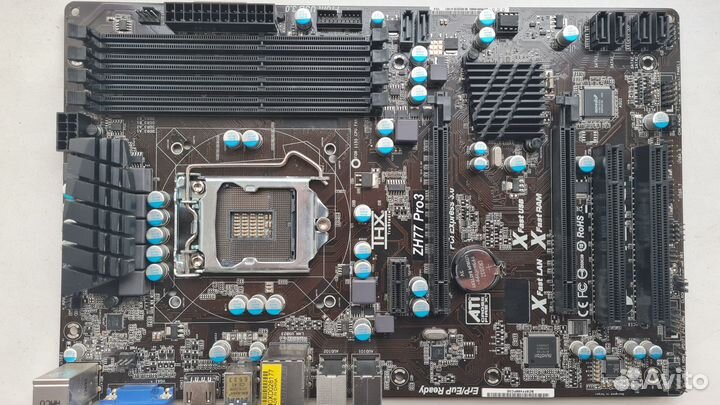 Asrock ZH77 Pro3 сокет 1155