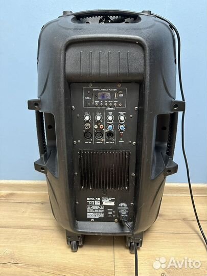 Leem Акустическая система SPA-15, 200 Вт, черный