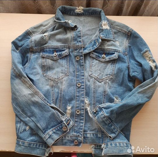 Джинсовая куртка женская