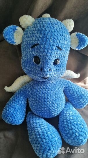 Вязаные игрушки дракон