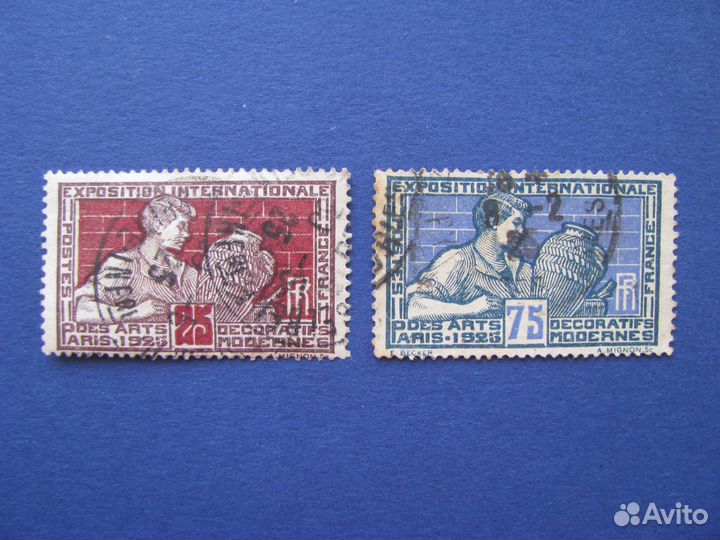 Франция. 1925, 1924 г. Всемирная выставка в Париже