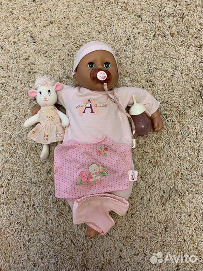 Кукла baby annabell с овечкой