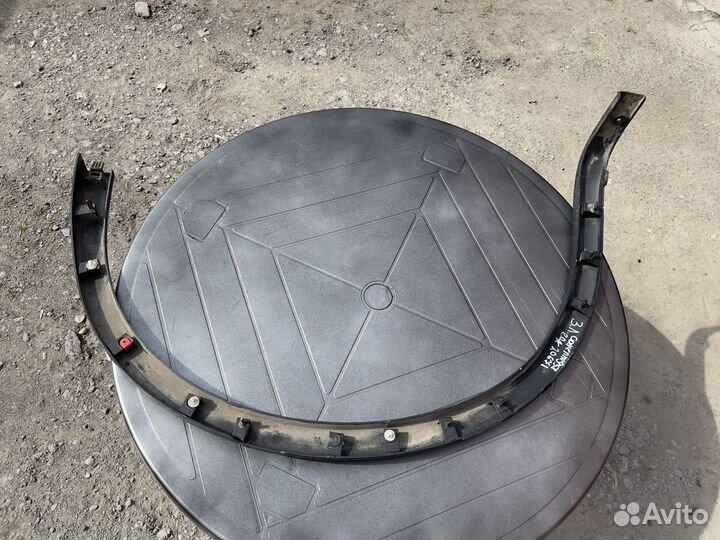 Накладка крыла задняя левая Porsche Cayenne 958
