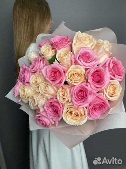 Цветы оптом розы