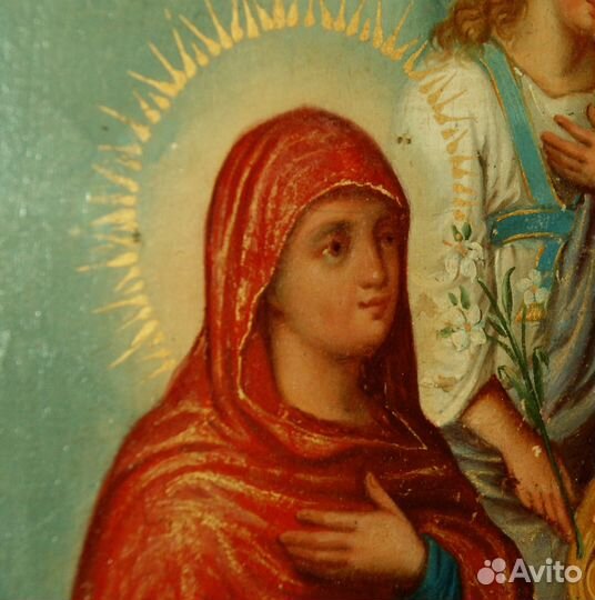 Старинная икона Господь Вседержитель