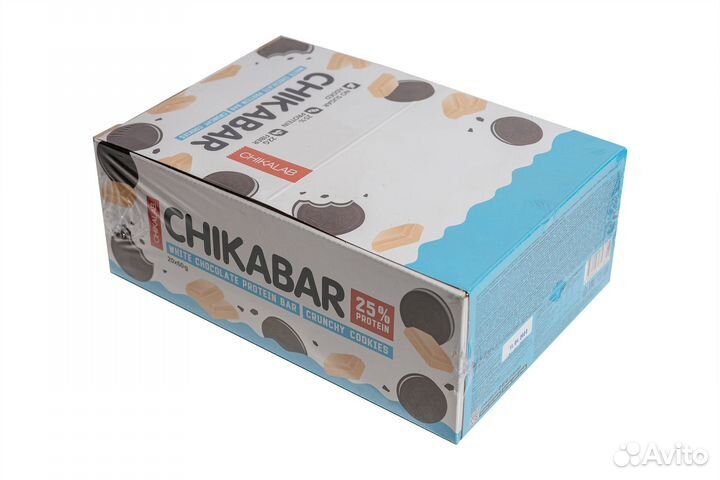 Протеиновый батончик Chikalab Chikabar, хрустящее