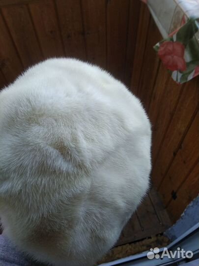 Б/у норковая шапка