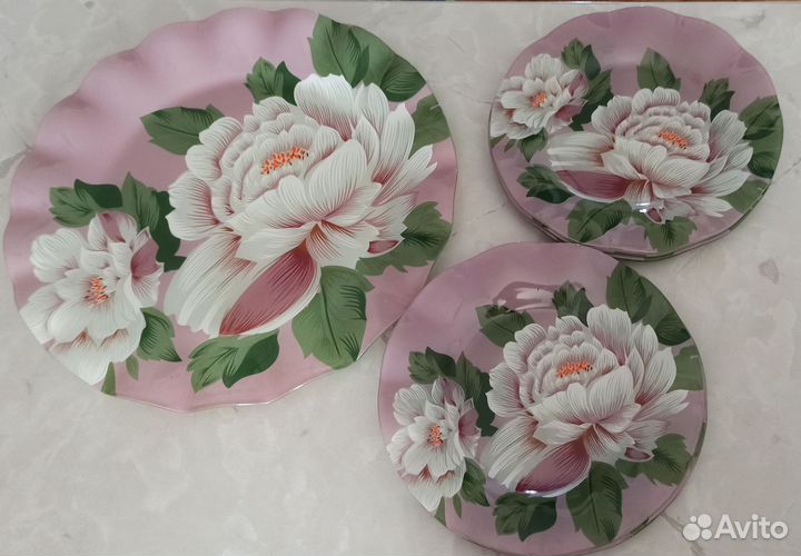 Тарелки сервировочные