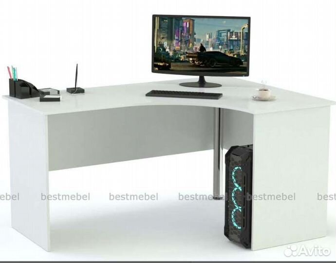 Угловой компьютерный стол новый