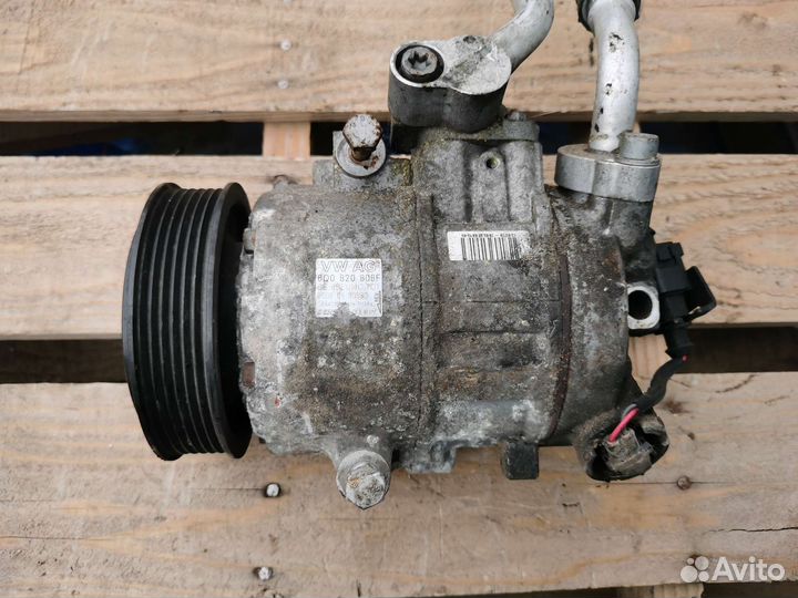 Компрессор кондиционера 6Q0820808F vw skoda 1.4