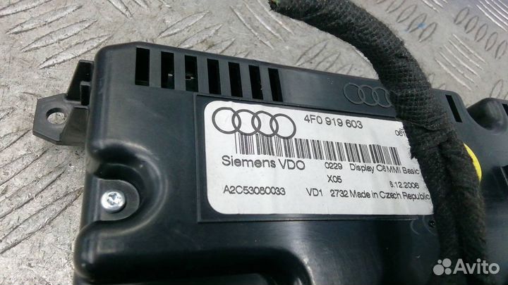 Монитор мультимедиа Audi Q7 4L 2007