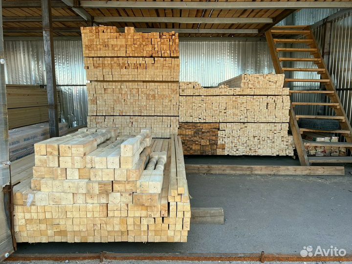 Доска обрезная 25х150х6000мм