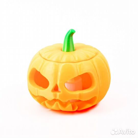 Светильник Тыква / Декор для Хэллоуина / фонарь Дж