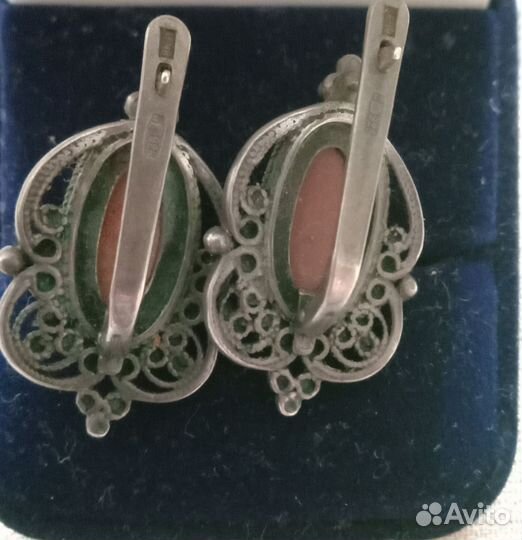 Серебряные серьги 925 пробы