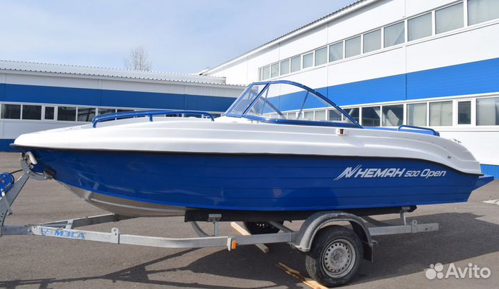 Новый катер Неман 500 Open комбинированный