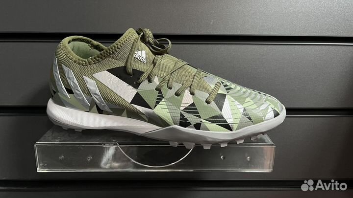 Сороконожки Adidas Predator Edge.1 Crystal FG хаки