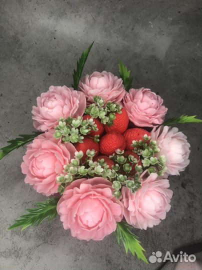 Букет из мыла