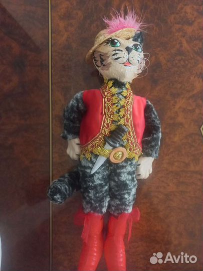 Игрушка сувенир Кот в сапогах